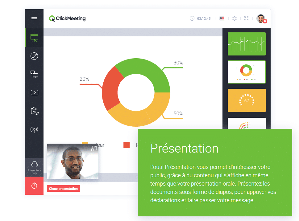 clickmeeting presentation