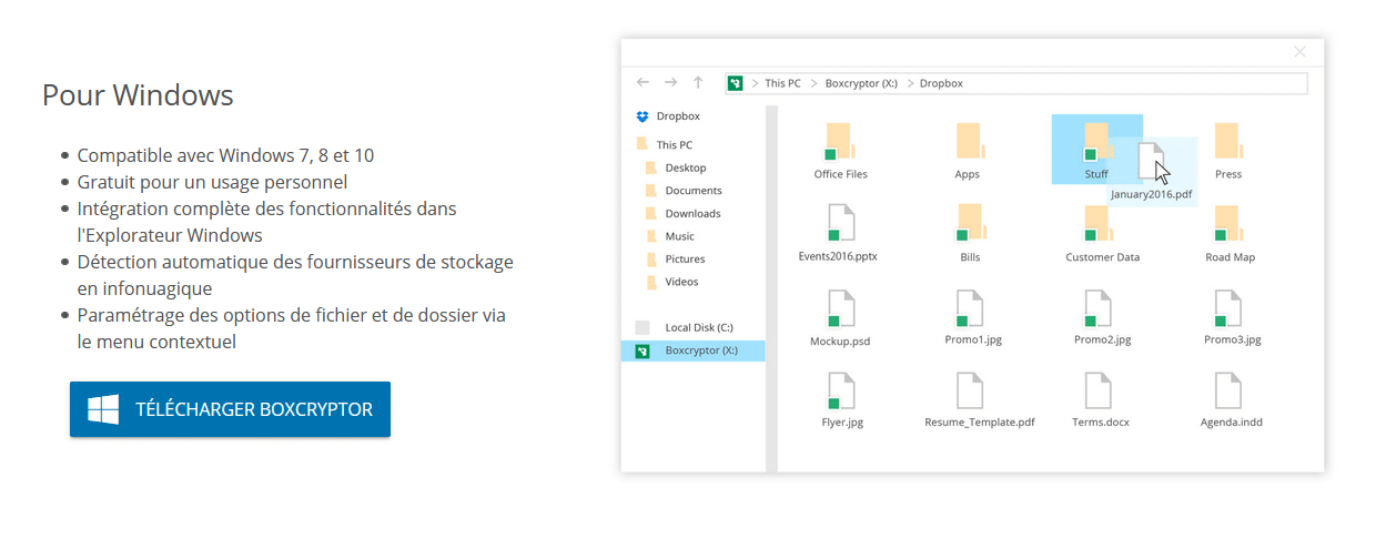 boxcryptor telecharger