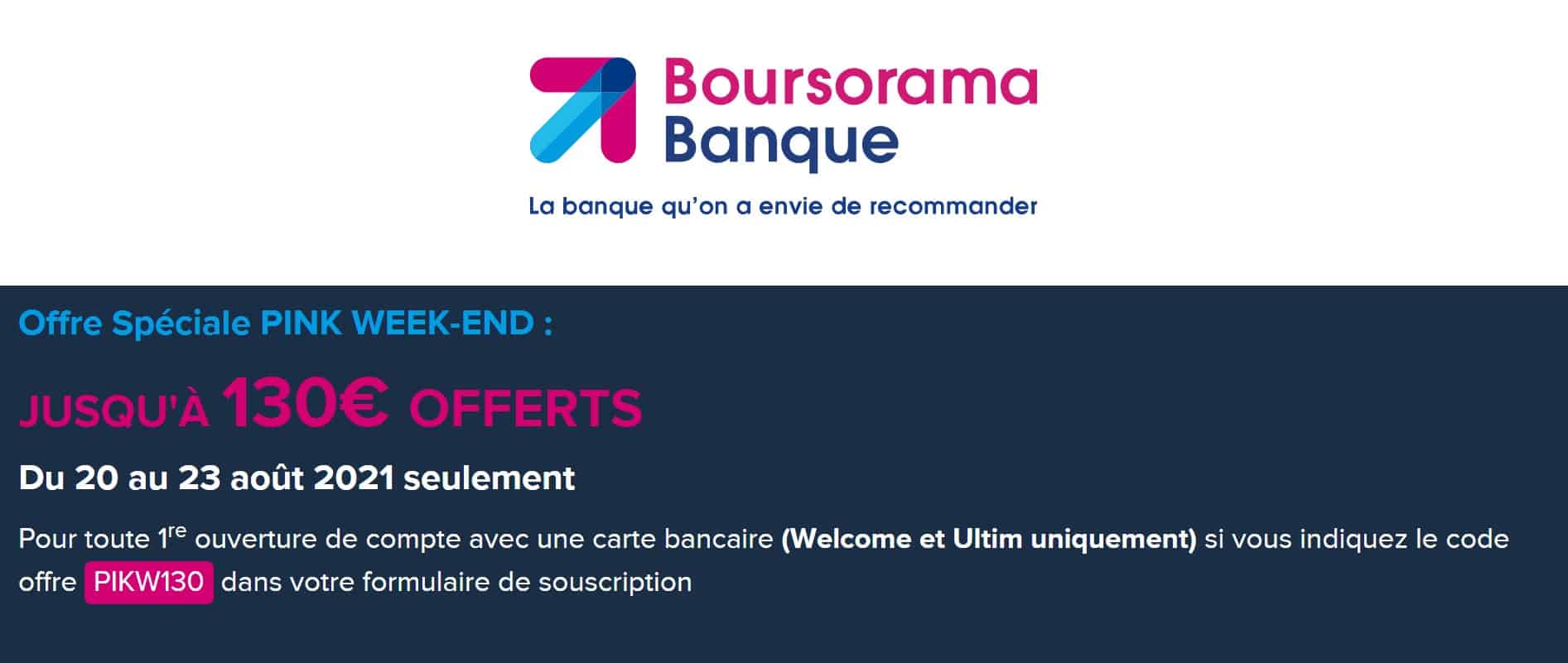 Boursorama Banque Jusqu