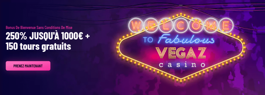 bonus Vegaz casino