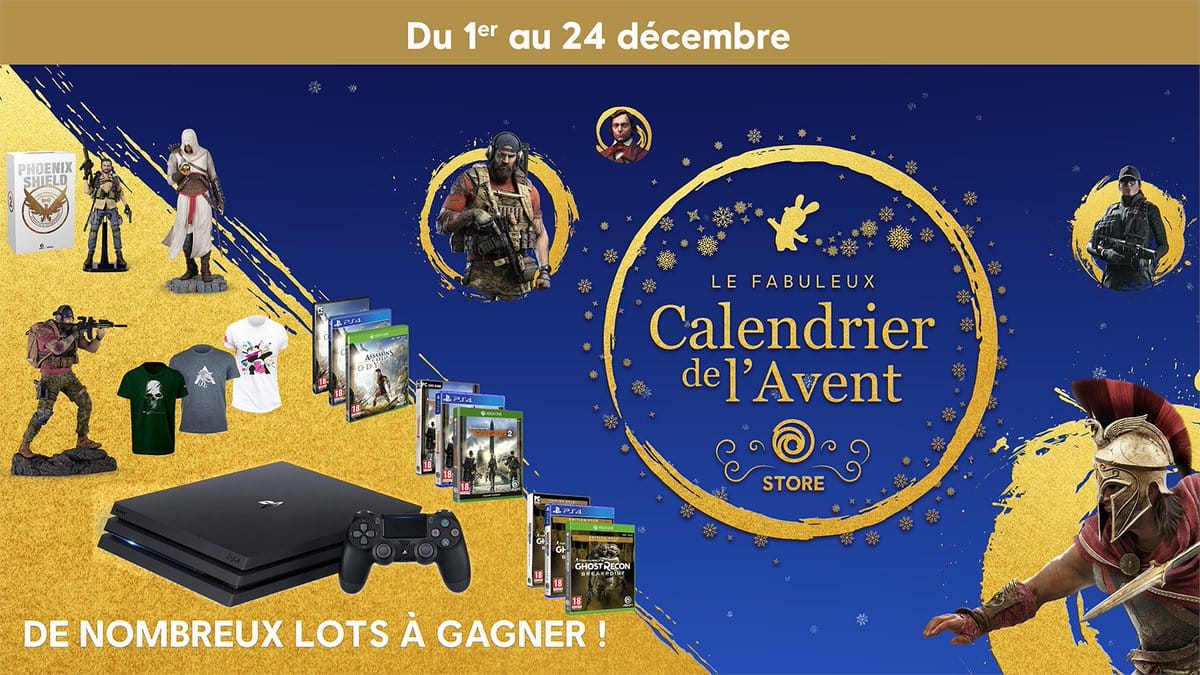 calendrier de l'Avent PlayStation