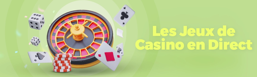 Jeux de casino en direct