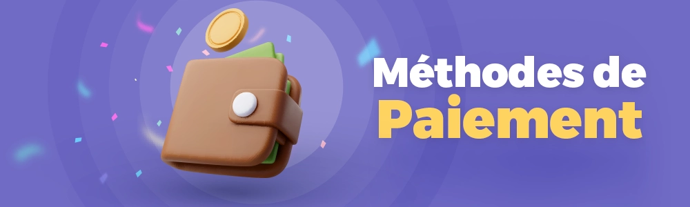 Méthodes de paiement