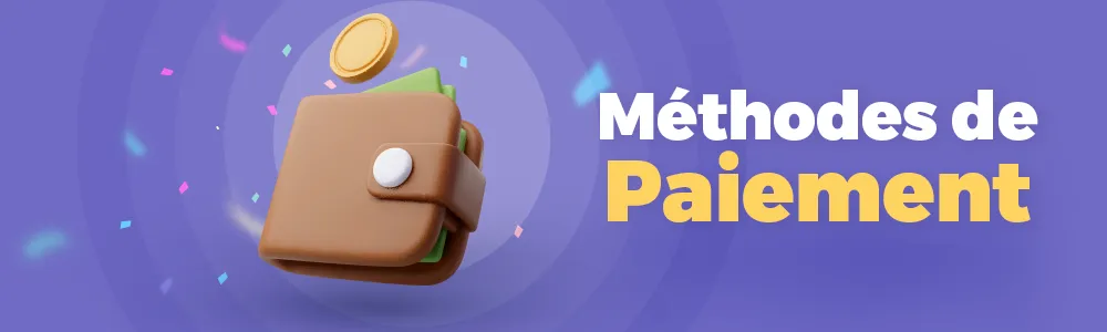 Méthodes de paiement