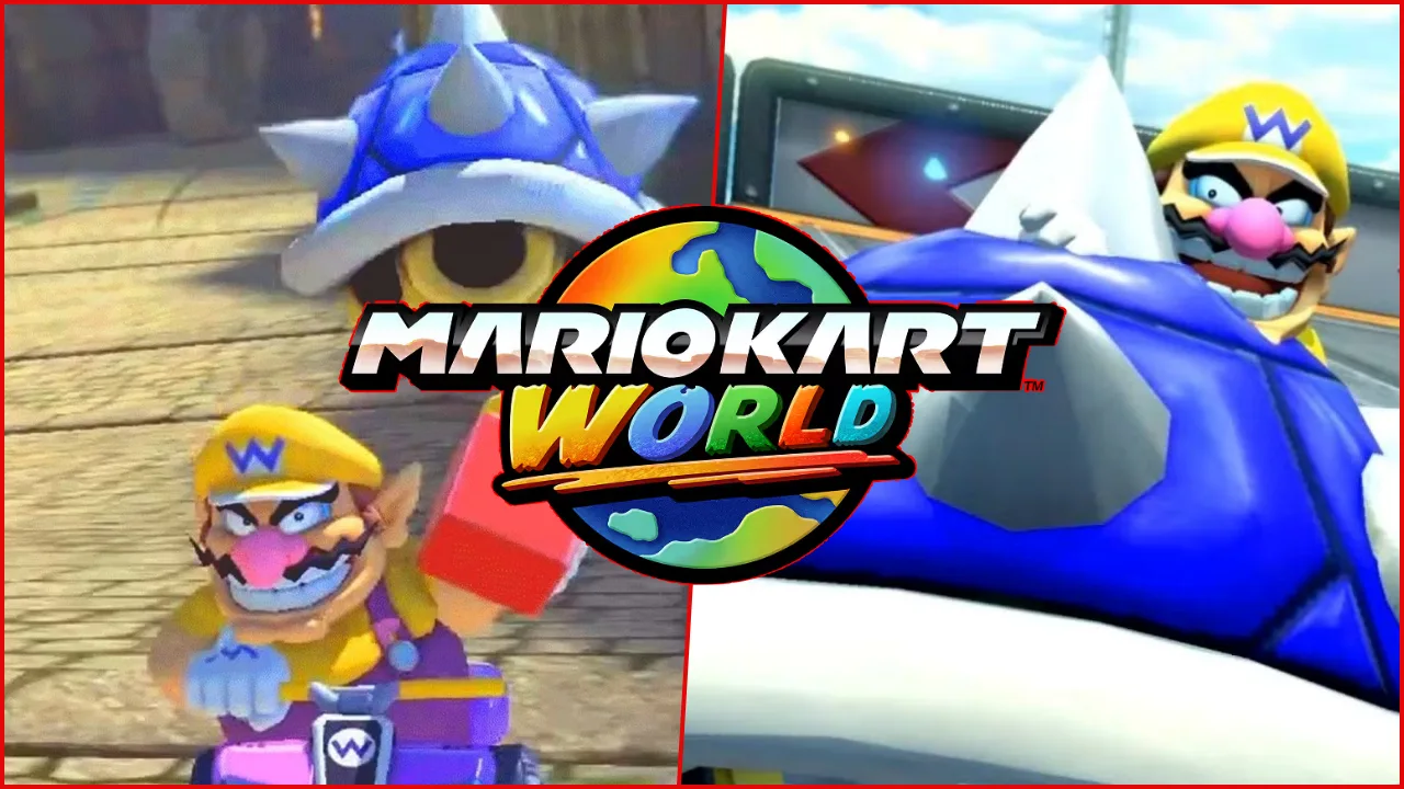 Mario Kart World problème carapaces bleues